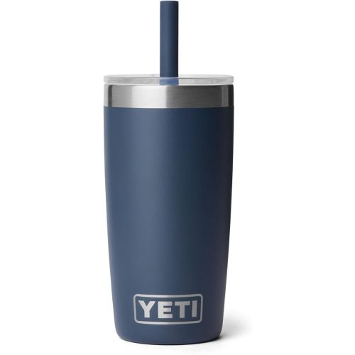 YETI Rambler Jr. 10 Oz Tumbler with Silicone Straw Lid