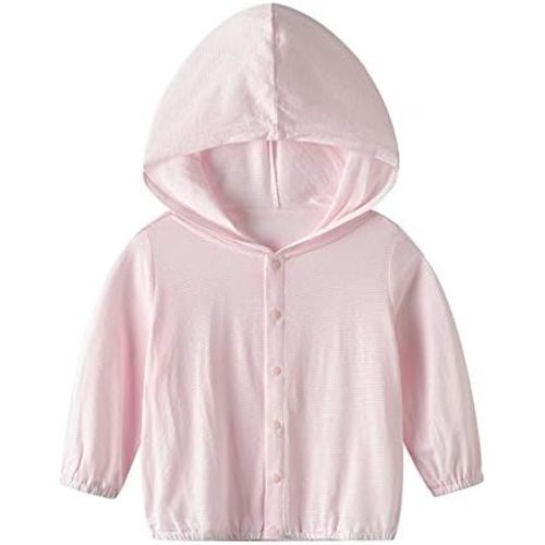 Vivobiniya Baby Lightweight Sunscreen Hoodie Toddler Summer Sun Protection Outwear Breathable Coat Jacket 3m-5Y