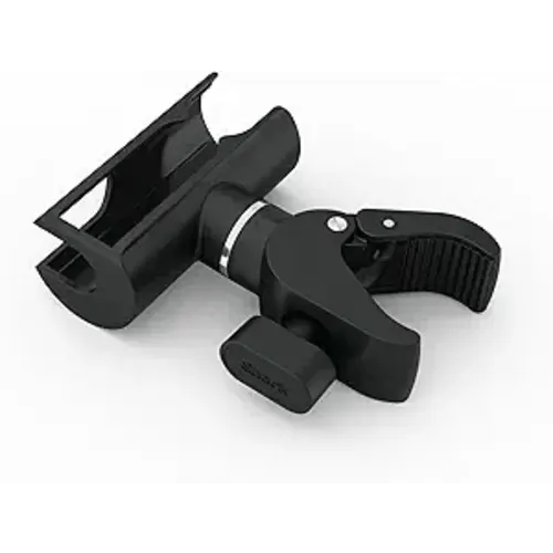 Shark ChillPill Fan Clamp Attachment, Easily Attaches to Strollers, Bikes, Workout Gear, Durable Design for Reliable Portable Cooling & Misting, Charcoal, FA02XCLAMP