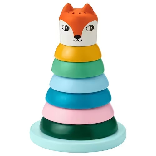 Ikea UPPSTÅ Stacking rings, multicolor