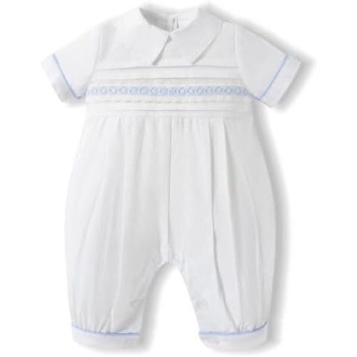 Baptism Outfits for Boys Newborn to 24 Months Baby Boy Rompers
