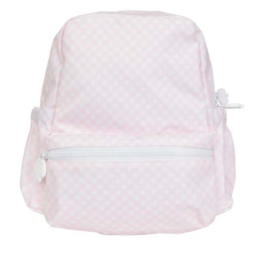 The Backpack - Pink Gingham