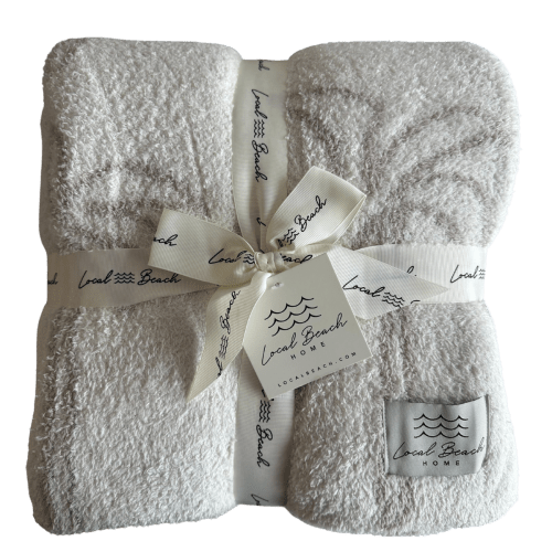 Multi Palm Tree Luxe Home Blanket