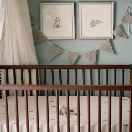Organic Jersey Crib Sheet