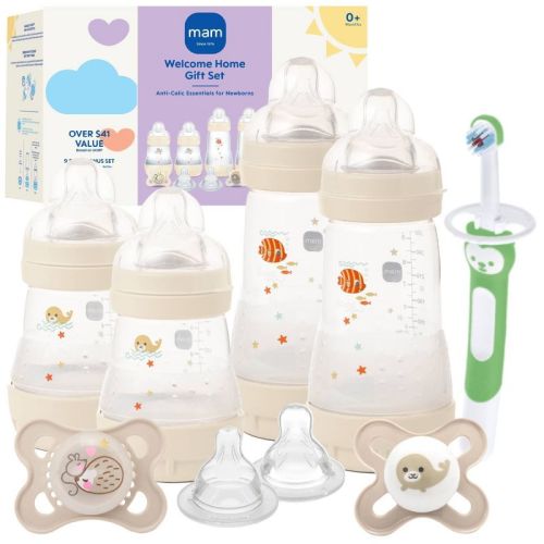 MAM Welcome Home Baby Bottle Gift Set - 9ct