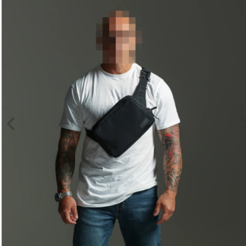 Concealed Carry Faraday Sling - Black / Medium - SLNT®