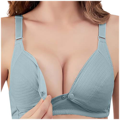 ZACPNCV Seamless Nursing Bras for Breastfeeding Soft Wireless Sleep Maternity Bralette Regular and Plus Size Green 38/85B