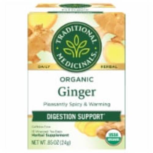 Traditional Medicinals Organic Ginger Tea, 16 ct