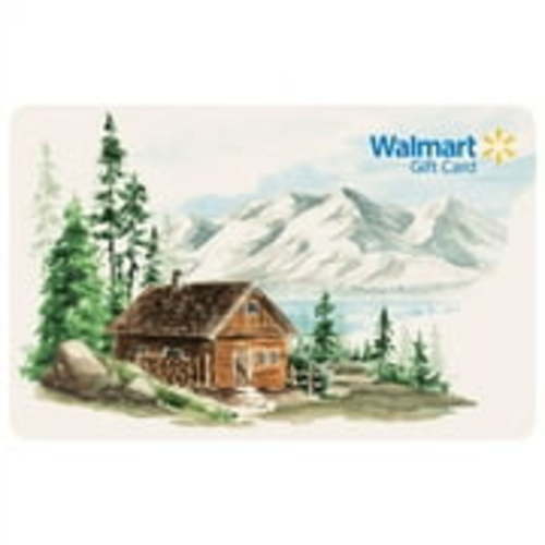 Peaceful Cabin Walmart eGift Card [Email Delivery]
