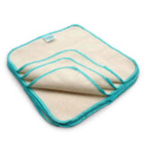 Washable Reusable Flannel Baby Wipes 12-pack | Bumkins Baby
