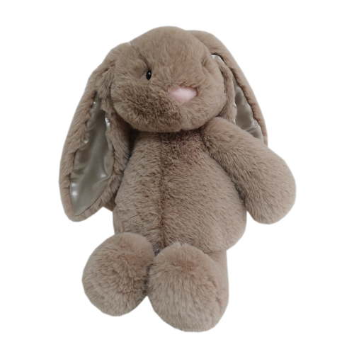 Spark Create Imagine Soft Bunny Plush Toy, Brown for All Ages