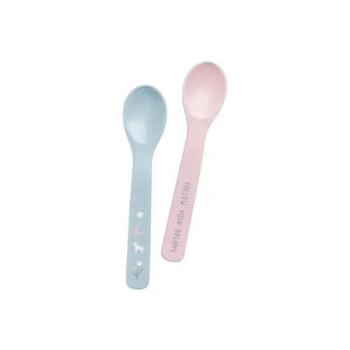 Stephen Joseph 100% Silicone Baby Spoons, Unicorn