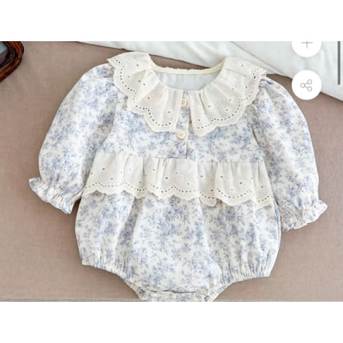 Cotton Floral Romper