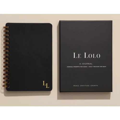 Journal: Journal Prompts For Mama + Daily Tracker For Baby