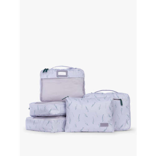 Packing Cubes Set (5 Pieces) - LAVENDER BLOOM