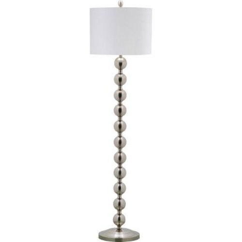 Reflections Stacked Ball Floor Lamp - LIT4330 - Silver - Safavieh