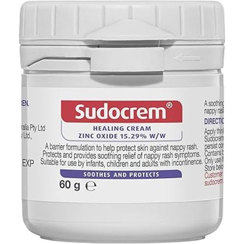 SUDOCREM - Healing Cream | Soothes and Protects against Nappy Rash | 60g