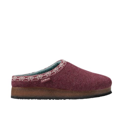Women's L.L.Bean Wool Slipper Clog