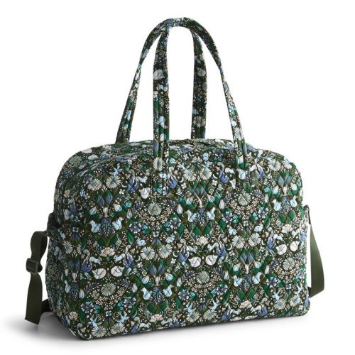Vera Bradley Women's Outlet Cotton Large Weekender Travel Bag