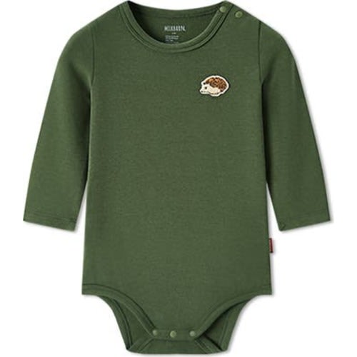 Brushed Long Sleeve One Piece, 3-6M