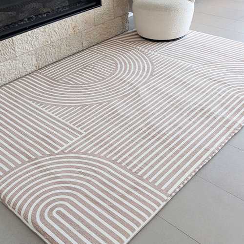 The Mellow Mat v2® Designer Print | Sahara Lines (Soft Touch Sensory Tatami Rug) PR13