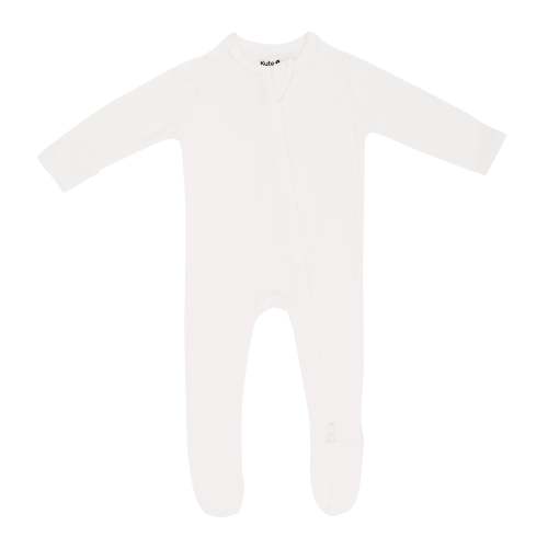 Zippered Footie in Cloud