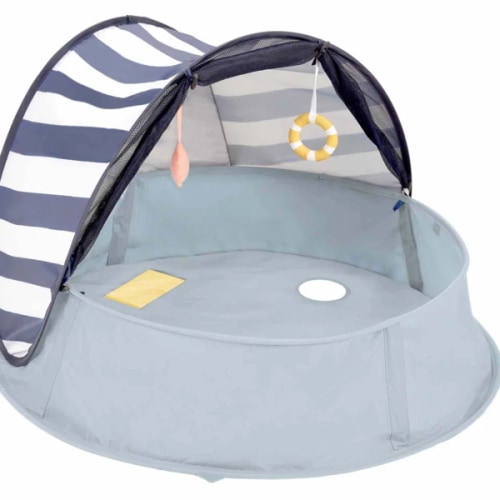 Aquani Anti-UV Baby Beach Tent & Paddling Pool I Babymoov US