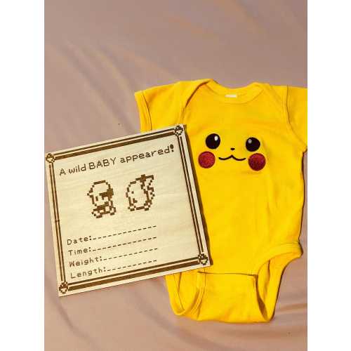 Poké Themed Announcement Sign