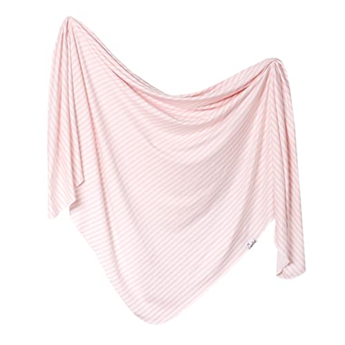 Copper Pearl Baby Swaddle Blanket - Premium Knit Baby Blanket, Large Soft Stretchy Receiving Blankets for Baby Girl, Swaddles for Newborn, Infant, and Toddler (Winnie)