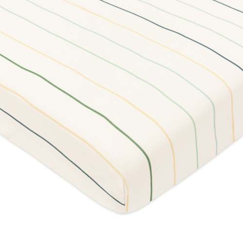 Mini Crib Sheet in GOTS Certified Organic Brushed Cotton