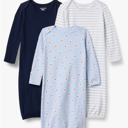 Amazon Essentials Unisex Babies' Long Sleeve Sleeper Cotton Gown