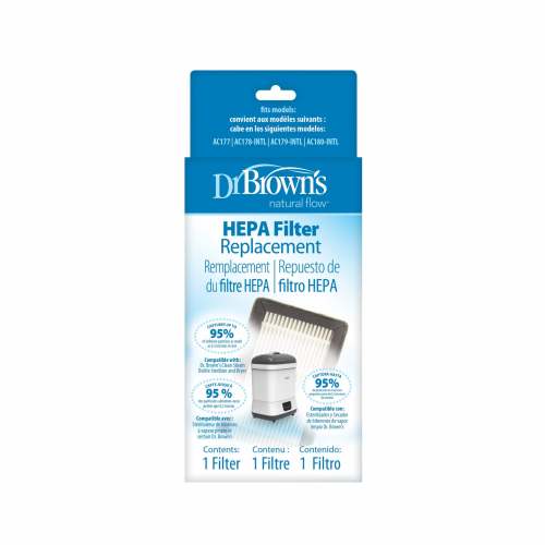 Replacement air filter for sterilizer and dryer