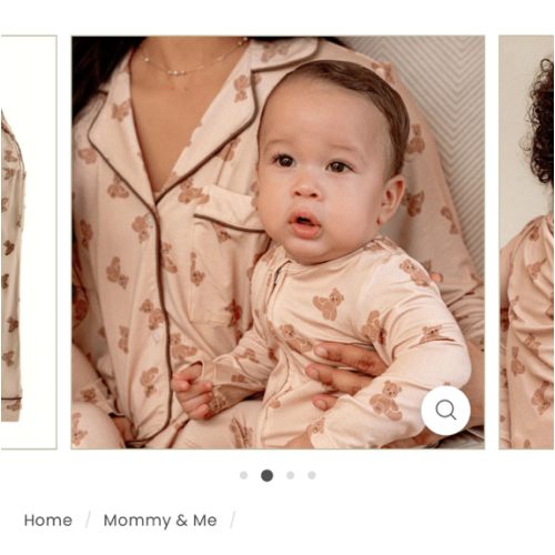 Women's Long Sleeve Pajama Set in Teddy Tales – Dear Perli