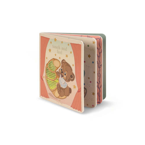 Konges Sløjd Touch and Feel Book FSC - Multi