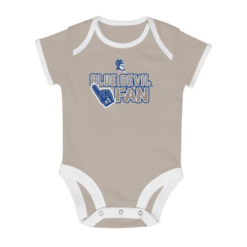 NCAA Duke Blue Devils Infant 2pk Bodysuit - 6-9M