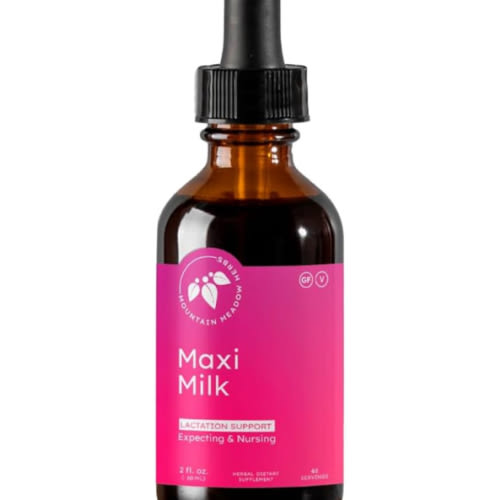 Mountain Meadow Herbs Maxi-Milk- Natural Liquid Lactation Support to Increase Breast Milk Production Quickly & Effectively for Breastfeeding Moms - 2 oz