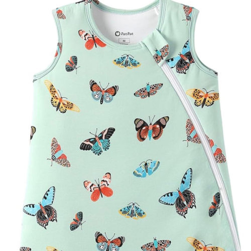 PATPAT Sleeveless Baby Sleep Sack 0-24M, Bamboo Viscose, 0.5 & 1.0 TOG
