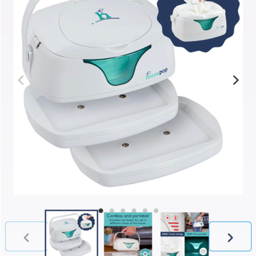Portable Wipe Warmer & Dispenser - hiccapop