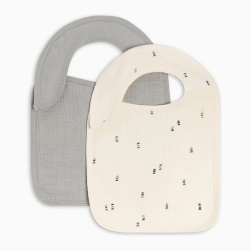 2-Pack Muslin Bibs
