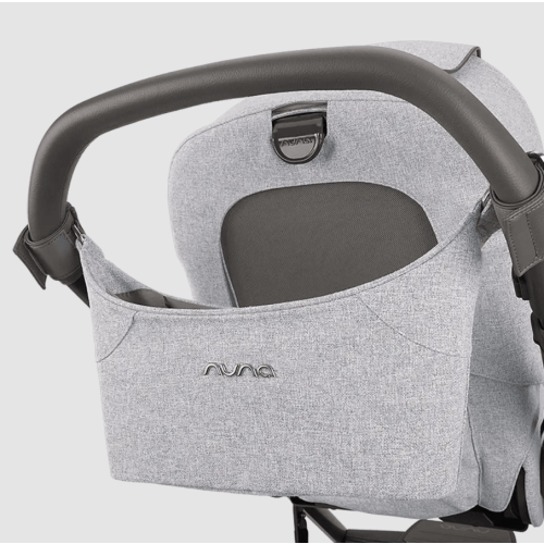Nuna stroller organizer bag in sterling