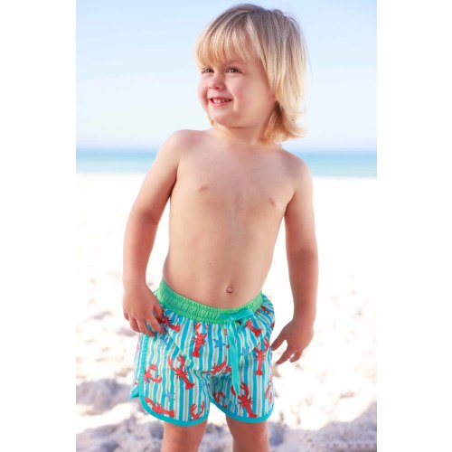 Boy's Swim Trunks | Pinch Me Blue