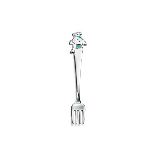 Tiny Tiffany Bird Baby Fork in Sterling Silver