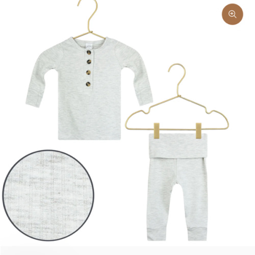 Stevie Ribbed Top + Bottoms