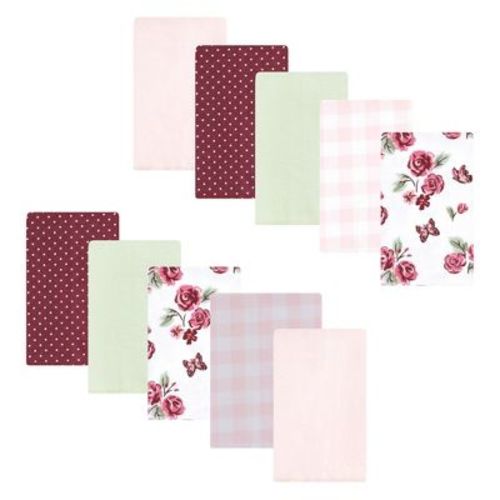 Luvable Friends Hudson Baby Flannel Burp Cloths 10pk Set