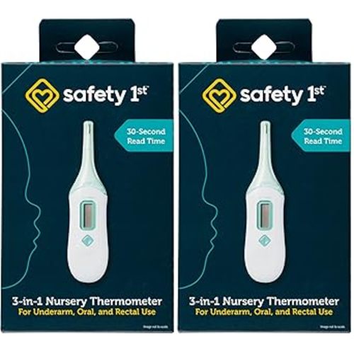 Safety 1st 3-in-1 Nursery Thermometer, Analog