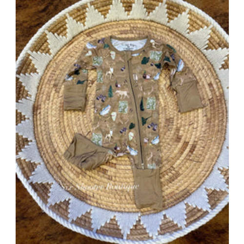 Hunting fishing life Bamboo baby sleeper – Six shooter boutique