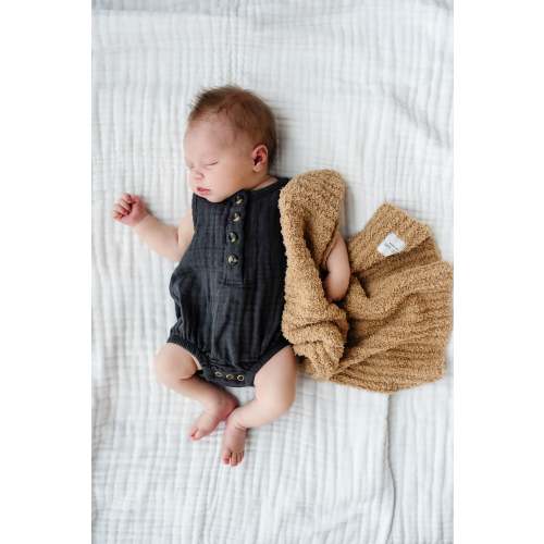 Cloud Muslin™ Bubble Romper - Charcoal