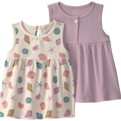 Little Planet by Carter's Baby Boys' 2-Pack Tops Made with Organic Cotton