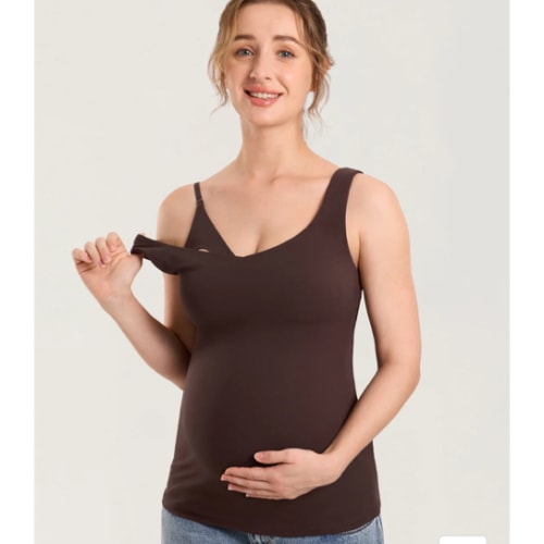 Natrelax® V Neck Nursing Tank Top