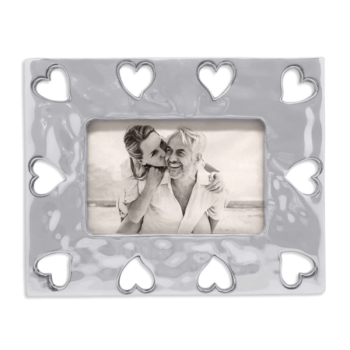 Open Heart Border Frame, 4" x 6"
